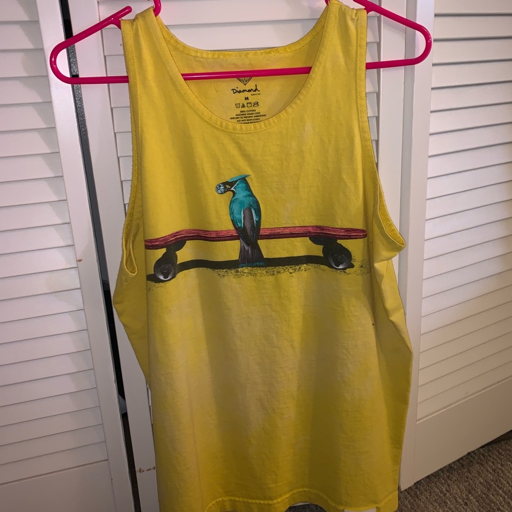 Yellow diamond tank